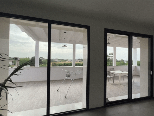 Installazione infissi panoramici